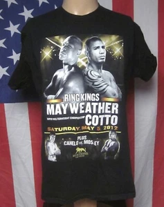 FLOYD MAYWEATHER vs. Miguel Cotto med T shirt boxing 2012 welterweight tee WBC - Picture 1 of 1