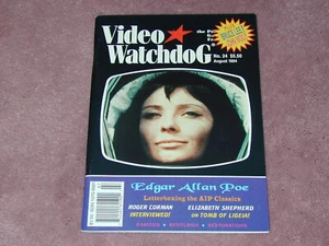 VIDEO WATCHDOG # 24, Edgar Allan Poe, Roger Corman, Bruce Lee, Free shipping USA - Picture 1 of 1