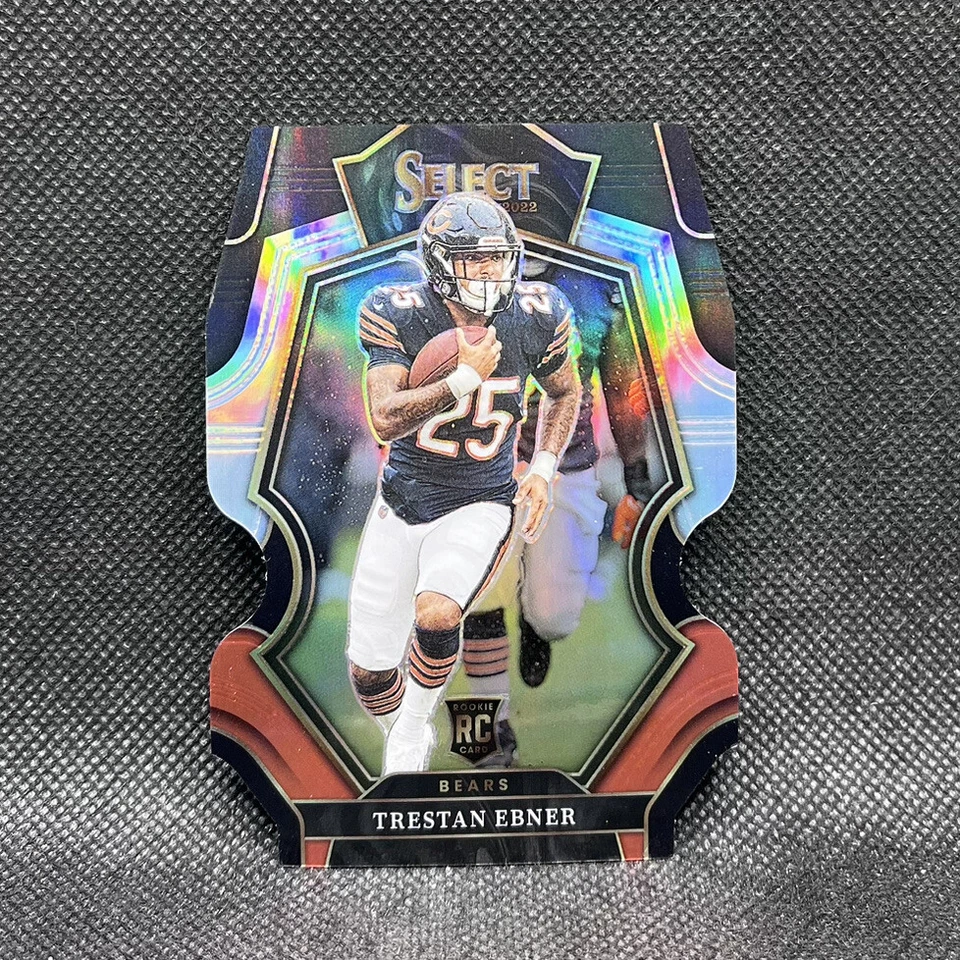 Trestan Ebner #119 Black Red Prizm Premier Die Cut 2022 Panini Select Football - Image 1 of 2