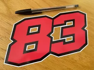 Danny Buchan número de carrera 83 - (grande) - vendedor del Reino Unido - Imagen 1 de 1
