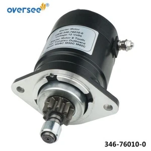346-76010 Starter Motor 9 Splines For Tohatsu Mercury Outboard M25C M30C M40C - Bild 1 von 5