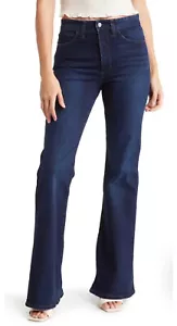 Joe’s High Rise Flare Leg Women’s Jeans Dark Blue (Veles) Sz 27 NWT - Picture 1 of 10