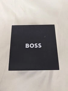Hugo Boss Troper Stainless Steel Black Dial Men's Watch *B-GRADE* (untested) - Picture 1 of 8