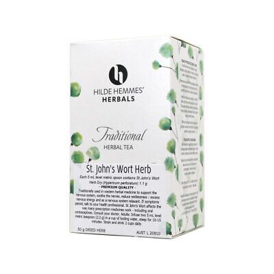 Hilde Hemmes St John's Wort Herb Herbal Tea 50g • 9.25$