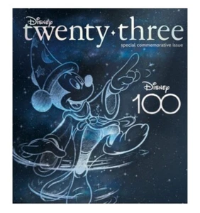Disney Twenty Three Magazine Mickey Mouse Commemorative Cover D23 Fall 2023 - Picture 1 of 1