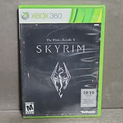 The Elder Scrolls V 5 Skyrim Xbox 360 Complete Video Game - Image 1 of 4