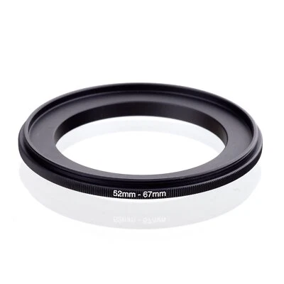 52mm-67mm 52mm to 67mm Male to Male Coupling Step Ring Adaptor 52-67 Dual Male - Image 1 of 3