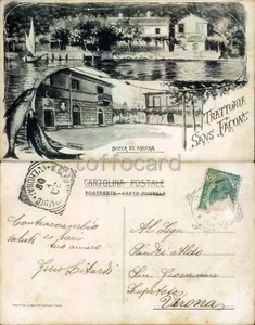 LA SPEZIA PROVINCIA-BOCCA DI MAGRA-TRATTORIA SANS FACONS-C63-36 - Imagen 1 de 1