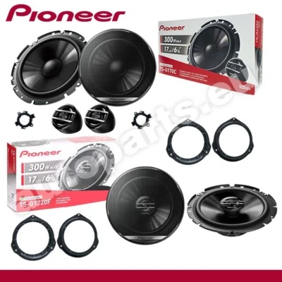 Kit 6 Casse Altoparlanti Pioneer Anteriori Posteriori per Mercedes CLK C209 - Immagine 1 di 4