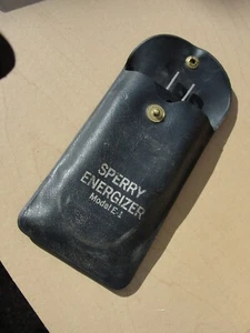 Vintage Sperry New Energizer #E-1 Amp/Volt Meter Test Equipment w/ Case - Picture 1 of 3