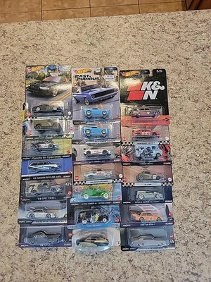 Lote de (25) Hot Wheels Premium Car Culture Fast & Furious Datsun Toyota Porsche Foto 1 de 4