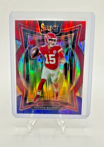 Patrick Mahomes II 2024 Panini Select Rojo Azul Shock Prizm Chiefs #33 - Imagen 1 de 2