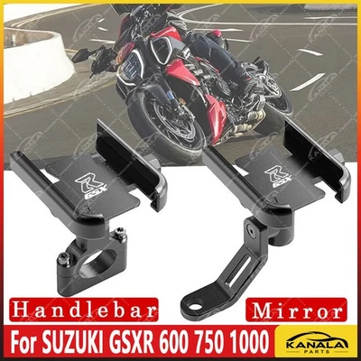 1PCS Mobile Phone Holder Stand Bracket For SUZUKI GSXR GSX-R 600 750 1000 New - Image 1 of 4