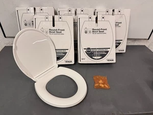 5 Kohler Cachet Quiet-Close™ 6-5/8" X 14-3/16" Round-Front Toilet Seats # 4639-0 - Picture 1 of 12