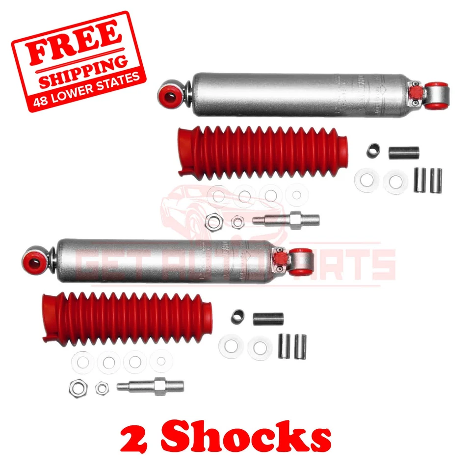 74-86 For Jeep J10 1/2 Ton J20 3/4 Ton 4WD 2-3" Lift RS9000XL Rancho Rear Shocks - Image 1 of 4