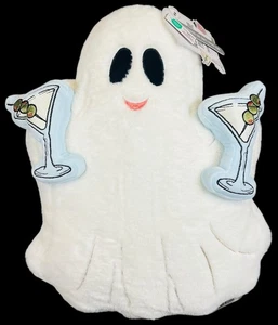Almohada Envouge Olive Martini Ghost imitación piel felpa Halloween Summerween 🍸 - Imagen 1 de 8