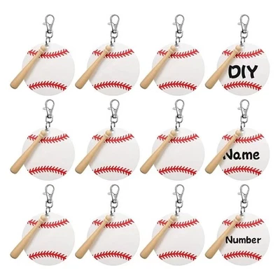 36 Pieces Keychain Blank Kit with Lobster Clasp Accessory Boys Girls Fans - Image 1 of 4