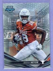 2022-23 Bowman's Best University Isaiah Neyor  Refractor Texas Longhorns - Picture 1 of 2