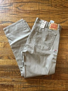 Levi's Strauss 505 Pantalone kaki regolare W40 L30 uomo denim dritto - Foto 1 di 9