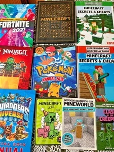 Minecraft  Mojang Fortnite Pokémon Lego Gaming  Books Bundle  x 10 PB & HB - Picture 1 of 13