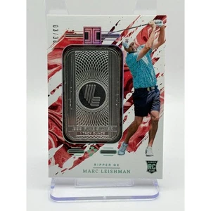 2024-25 Impeccable LIV Golf Marc Leishman 1 oz Silberbarren 3/30 SSP Case Hit - Bild 1 von 2