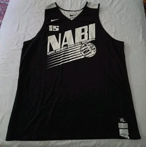Nike NABI #15 XL Black Basketball Tank N - Picture 1 of 4