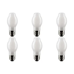 SATCO 5W BT15 LED - White - Medium base - 90 CRI - 2700K - 120V - 6PK - Picture 1 of 6