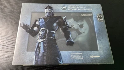  RARE Mortal Kombat Sub-Zero Limited Ed. Fatality Kontroller PS2 Controller NEW - Image 1 of 3