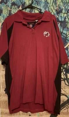 SC Gamecock Champion Garnet and Black Polo - Image 1 of 4