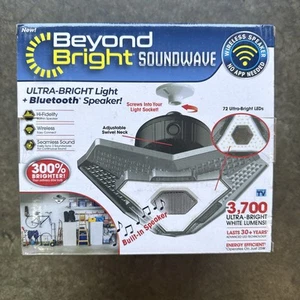 Bright Light Screws Into Light Socket with Built-In Bluetooth Speaker - Picture 1 of 6