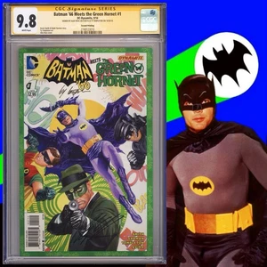 CGC 9.8 SS Batman '66 Meets the Green Hornet #1 Variant signed Ross & Templeton - Picture 1 of 2