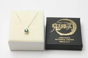 Collar de plata asesino de demonios Tanjiro Kamado MATERIAL CORONA Kimetsu No Yaiba - Imagen 1 de 24