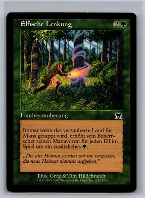 Elvish Guidance Magic the Gathering GERMAN Onslaught MTG Hildebrandt 255/350 - Image 1 of 2
