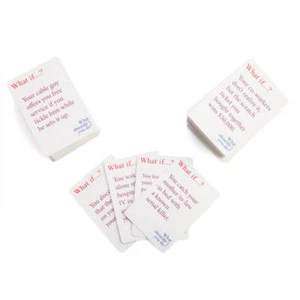 Y si…? El juego de fiesta para adultos incluye 200 cartas con 400 escenarios en - Imagen 1 de 3