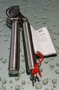 Rosle Mincing Garlic Ginger Press with Scraper Stainless Steel 9-inch 12895 NEW - Picture 1 of 4