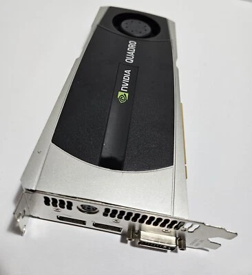 NVIDIA Quadro 5000 2.5GB GDDR5 PCIe x16 DVI DisplayPort Video Card PNY VCQ5000-T - Image 1 of 4
