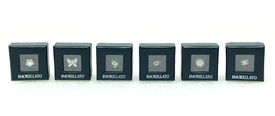 Charm morellato lotto di 6 drops steel charm per ciondolo bracciale in acciaio - Immagine 1 di 4