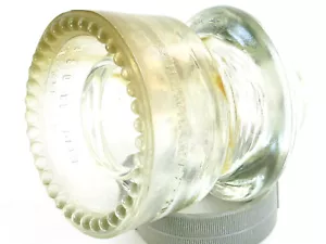 Vintage Sammlerstück Hemingray-20 42-42 Klarglas Isolator Made In USA (JP) - Bild 1 von 3