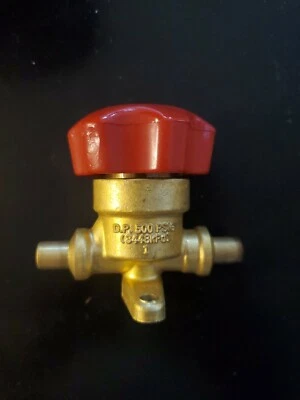 Superior 214-4S Diaphragm Packless Line Valve 1/4" O.D B12-026 Refrigerant 891N