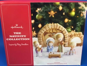 Sello de Navidad Mary Hamilton The Nativity Collection Manger con 5 estatuillas - Imagen 1 de 22
