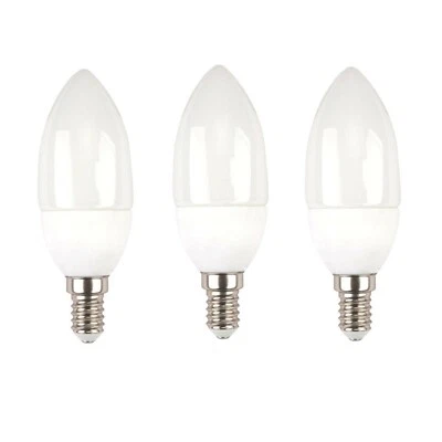 Kit 3 Bombillas LED 5.5W Vela Chip Samsung V-Tac Pro Base E14 VT-226 3000K - Imagen 1 de 2