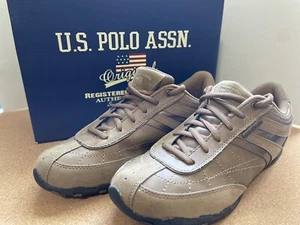US POLO ASSN. Rebecca Women's Sz 10M Tan Running Shoes/Sneakers | Excellent! - Picture 1 of 12