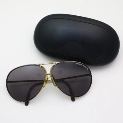 Porsche Design by Carrera 5621 40 Gold Filled Frame 1980's Sunglasses & Case - Image 1 of 4