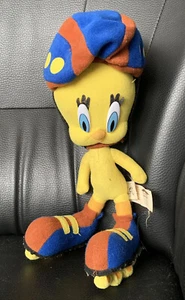 Looney Tunes Titi Roller Tweety Big Plush Play-By-Play/ 2001 30cm - Picture 1 of 12