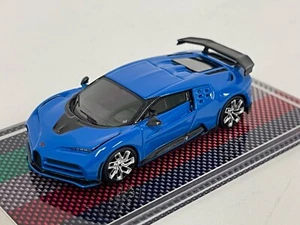 Modelo 1/64 U2 de Bugatti Centodieci en azul 299 piezas de Runner.    64-111 - Imagen 1 de 7