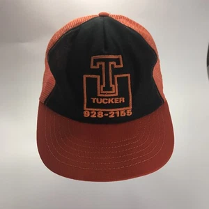 W.L. Tucker Supply Trucker Mütze USA Bau Mauerwerk Ausrüstung Vintage - Bild 1 von 8