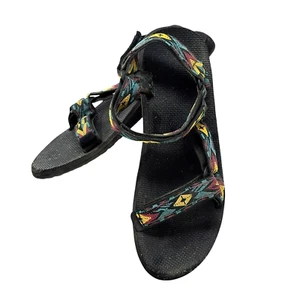TEVA Mens 12 Original Universal Sandal Southwest Aztec Hook Loop Close 1004006 - Picture 1 of 9
