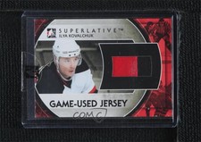 2012-13 ITG Superlative Volume 3 Game-Used Jersey Onyx 1/1 Ilya Kovalchuk 7ez