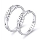 Adjustable 925 Silver Couple Ring /Wedding and Engagement / Women and Men/Silver