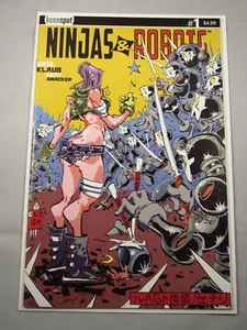 Ninjas & Robots #1 (de 13) - por Erik Klaus y Katy Amacker - Imagen 1 de 2